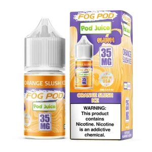 Fog Pod X Pod Juice Orange Slush Ice Salt 30ml E-Juice
