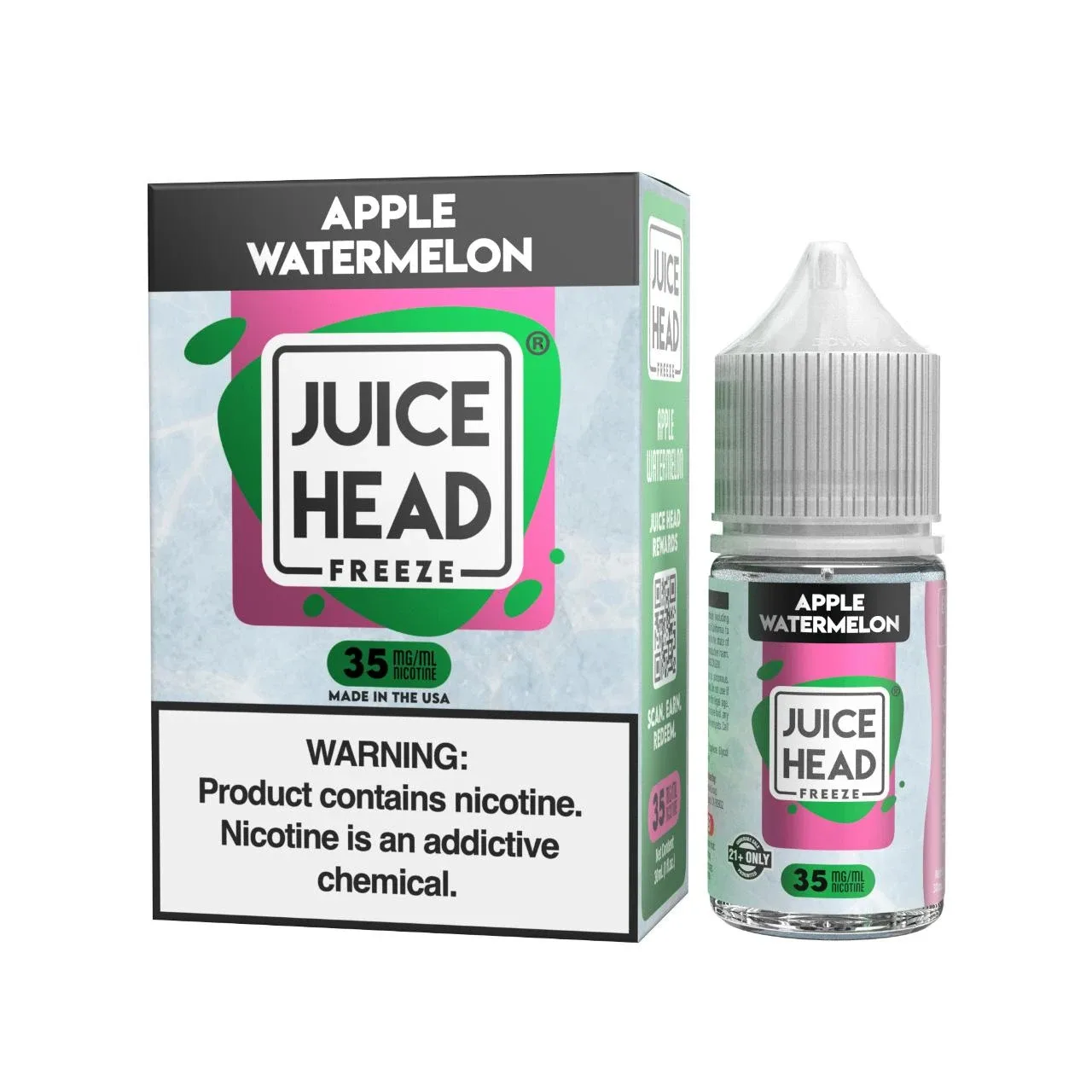 Juice Head Apple Watermelon Freeze Salts 30ml E-Juice