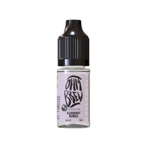 Ohm Brew Balanced Blends Blueberry Bubble 10ml Nic Salt E-liquid