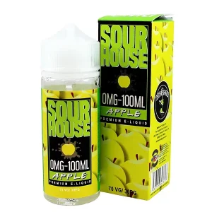 Sour House Sour Apple 100ml Shortfill