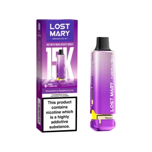 Strawberry Raspberry Ice Lost Mary NERA15K Refill Pack