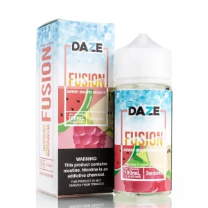 Fusion Raspberry Green Apple Watermelon Iced by 7 Daze - 100ml