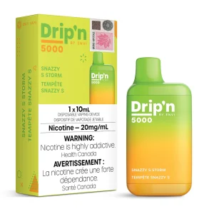 Snazzy S Storm Drip’n Envi – Disposable Vape