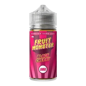Black Cherry Fruit Monster eJuice Nicotine Free 100ml