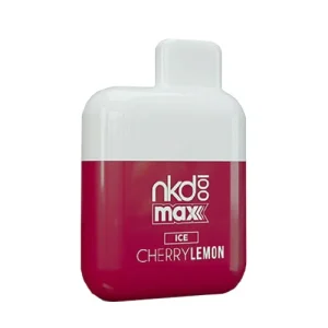 Naked 100 Max Ice Cherry Lemon 4500 Puffs Disposable Vape | $8.95