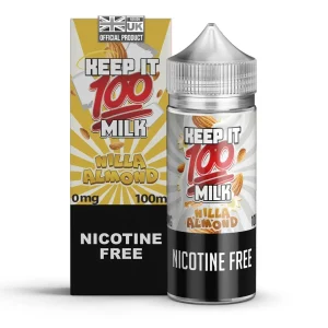 Keep It 100 Nilla Almond 100ml Shortfill
