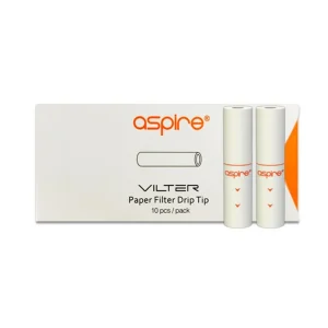 Aspire Vilter Paper Filter Drip Tip 10 Pack