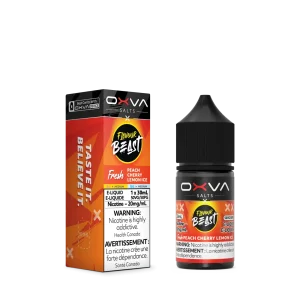 Fresh Peach Cherry Lemon Ice – Flavour Beast x OXVA E-Liquid