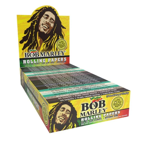 Bob Marley Rolling Papers Pure Hemp (Pack of 1) - Image 2