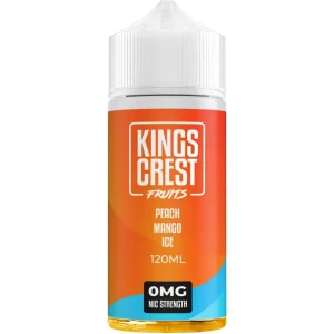King's Crest Fruits Peach Mango Ice 120ml E-Juice