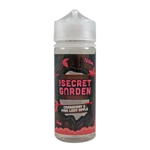 The Secret Garden Cranberry & Pink Lady Apple 100ml Shortfill