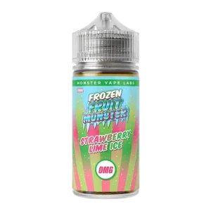 Strawberry Lime Ice Frozen Fruit Monster eJuice Nicotine Free 100ml
