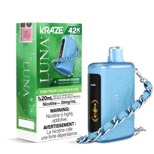 Kiwi Pear Cactus G Ice Kraze Luna Disposable