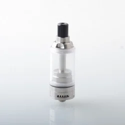 YFTK BY-kA KA V8+ Style MTL RTA Atomizer Standard Set - Silver, 5.1ml, 22mm Diameter