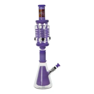 Quadruple Helix Glyco Chill Bong - 23in