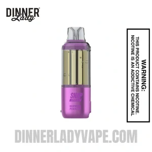 Raspberry Peach Lime Dinner Lady Snap Pro Intense 35K Pre-filled Replacement Pod