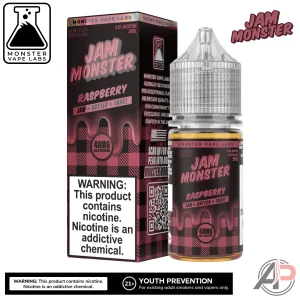 Raspberry Salt Nicotine By Jam Monster Vape Labs 30mL