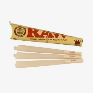 RAW Classic Pre-Rolled King Size Cones 3PK
