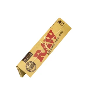 RAW King Size Slim – Natural Unbleached Rolling Papers Pack