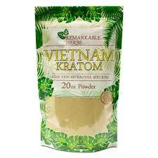 Remarkable Herbs Green Vein Vietnam Kratom Powder