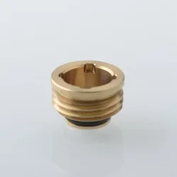 Replacement Flush Nut 510 Drip Tip Adapter for Billet / BB Box Mod - Gold
