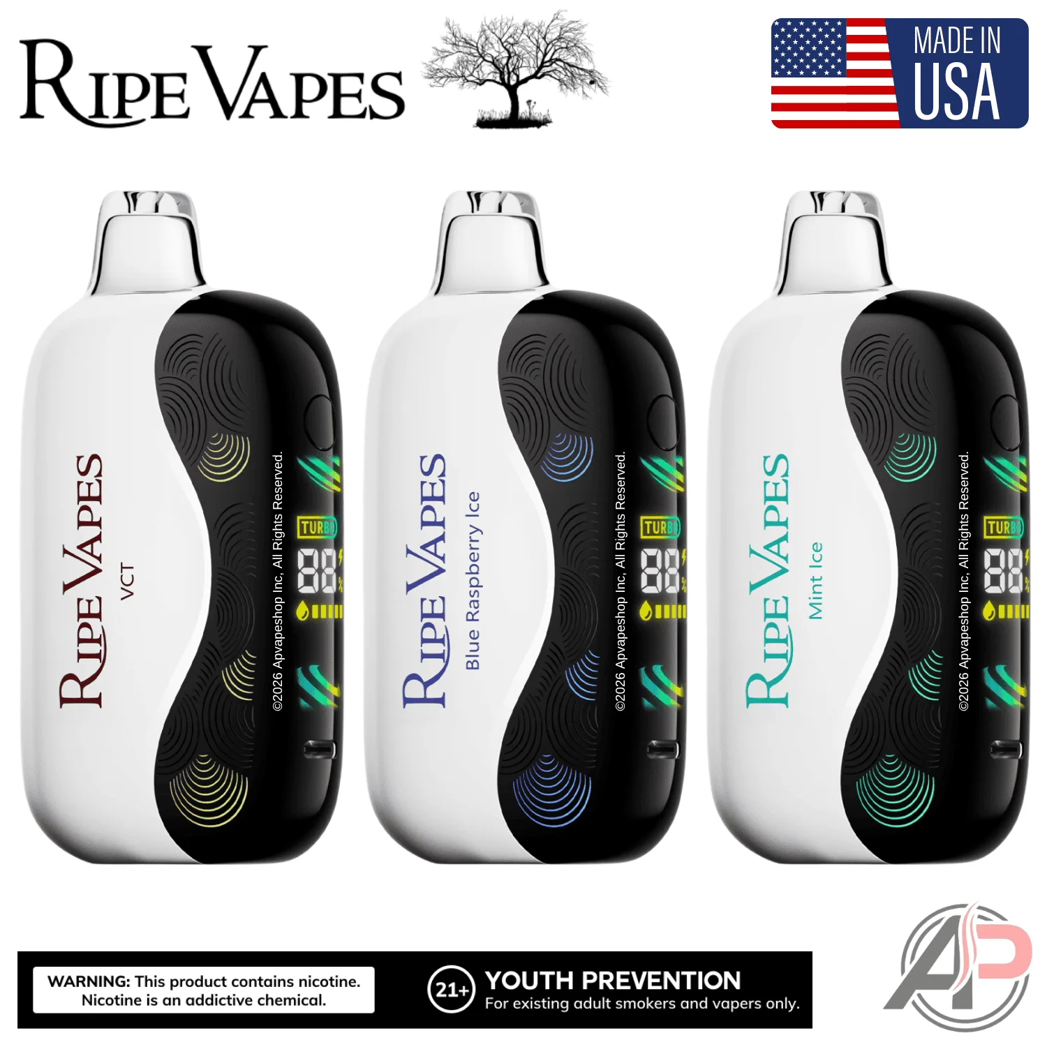 Ripe Vapes Oak 35000 Puffs Disposable Vape Device
