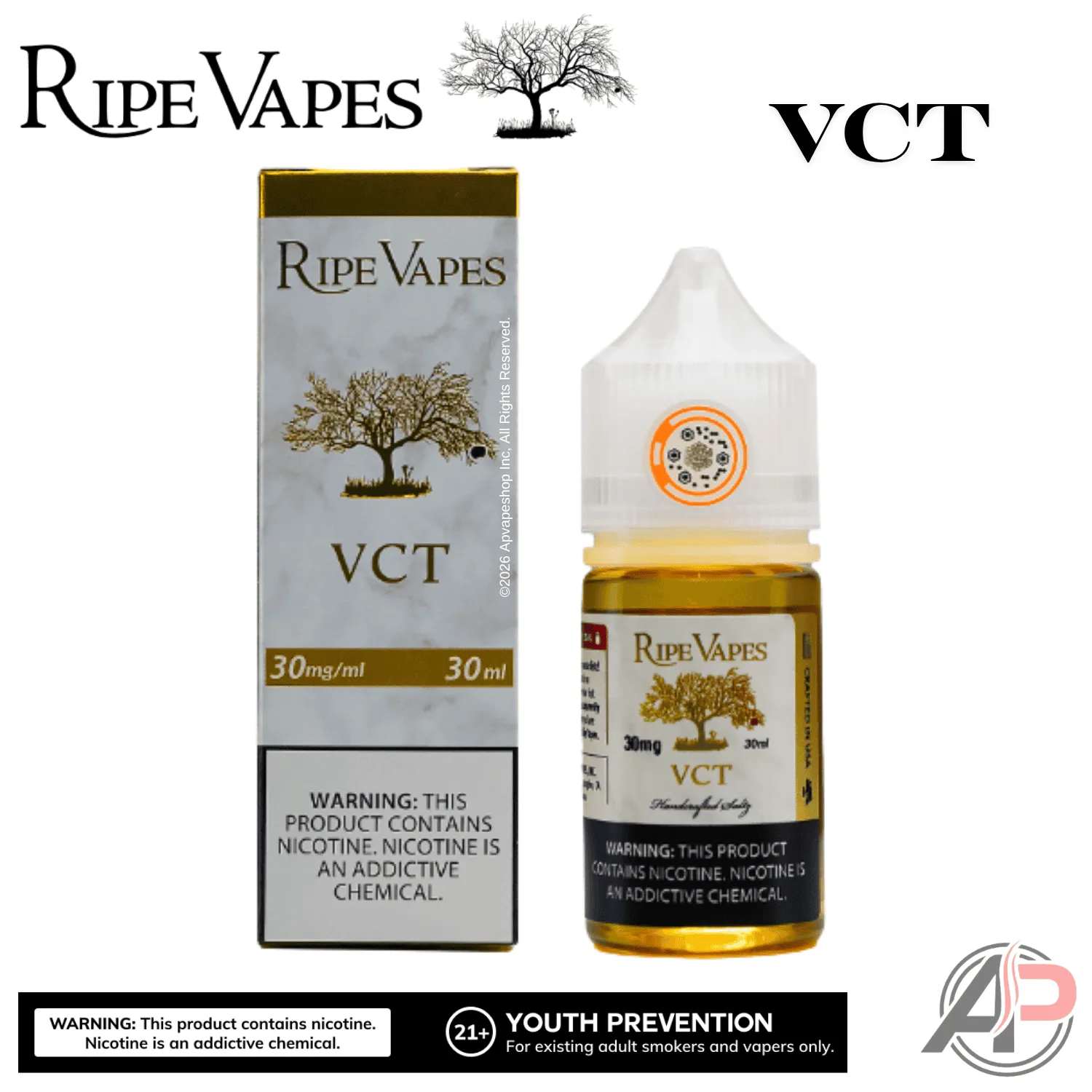 Ripe Vapes VCT E-Liquid 120mL - Image 2