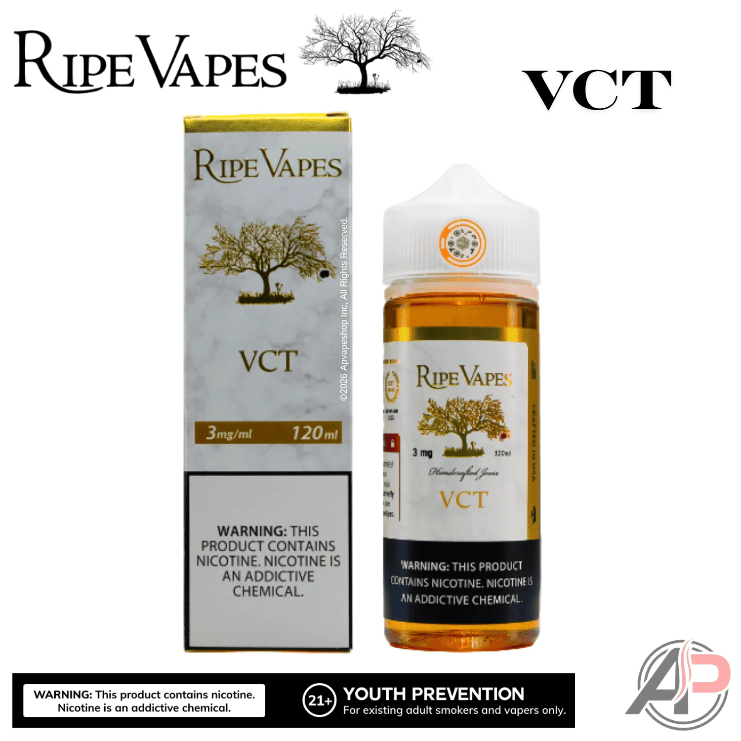 Ripe Vapes VCT E-Liquid 120mL