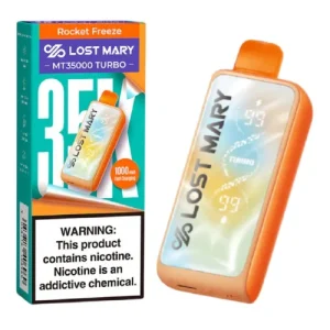 Rocket Freeze Disposable Vape (35000 Puffs) by Lost Mary MT35000 Turbo - Ejuice Store