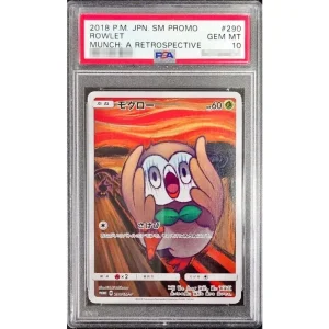 Rowlet Munch 290/SM-P PSA10 Pokémon TCG Japanese Card