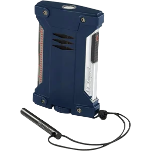 S.T. Dupont Défi Extrême Soft Flame Lighter – Matte Blue