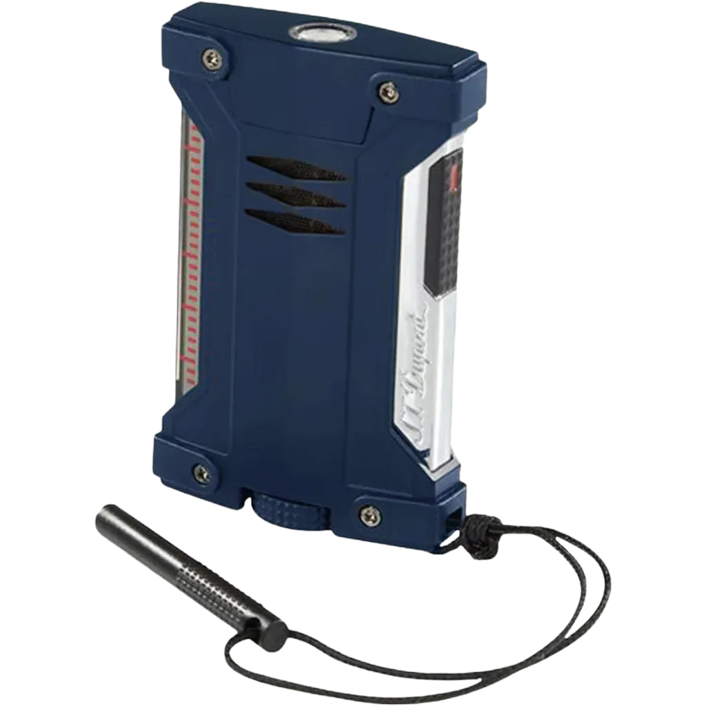 S.T. Dupont Défi Extrême Soft Flame Lighter – Matte Blue