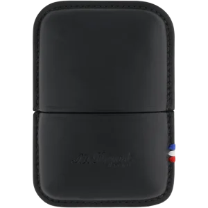 S.T. Dupont Ligne 2 Lighter Case – Black Leather