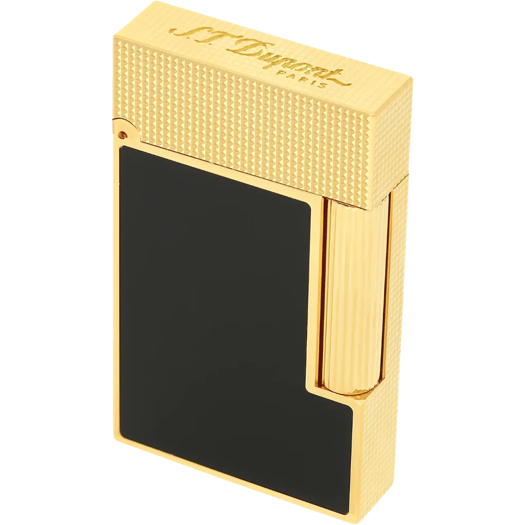S.T. Dupont Ligne 2 Lighter – Micro Diamond Head Black
