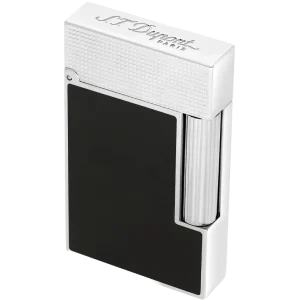 S.T. Dupont Ligne 2 Lighter – Micro Diamond Head Silver