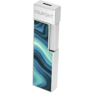 S.T. Dupont Twiggy Géode Lacquered Lighter – Blue
