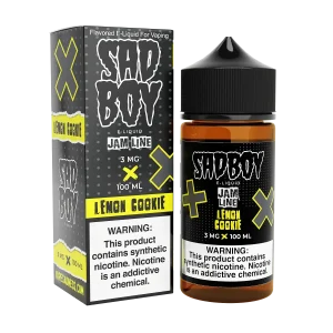 SADBOY E-Liquid – Lemon Cookie 100ML – Jam Line Series