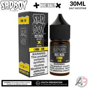 Sadboy Lemon Jam Salt Nicotine 30mL
