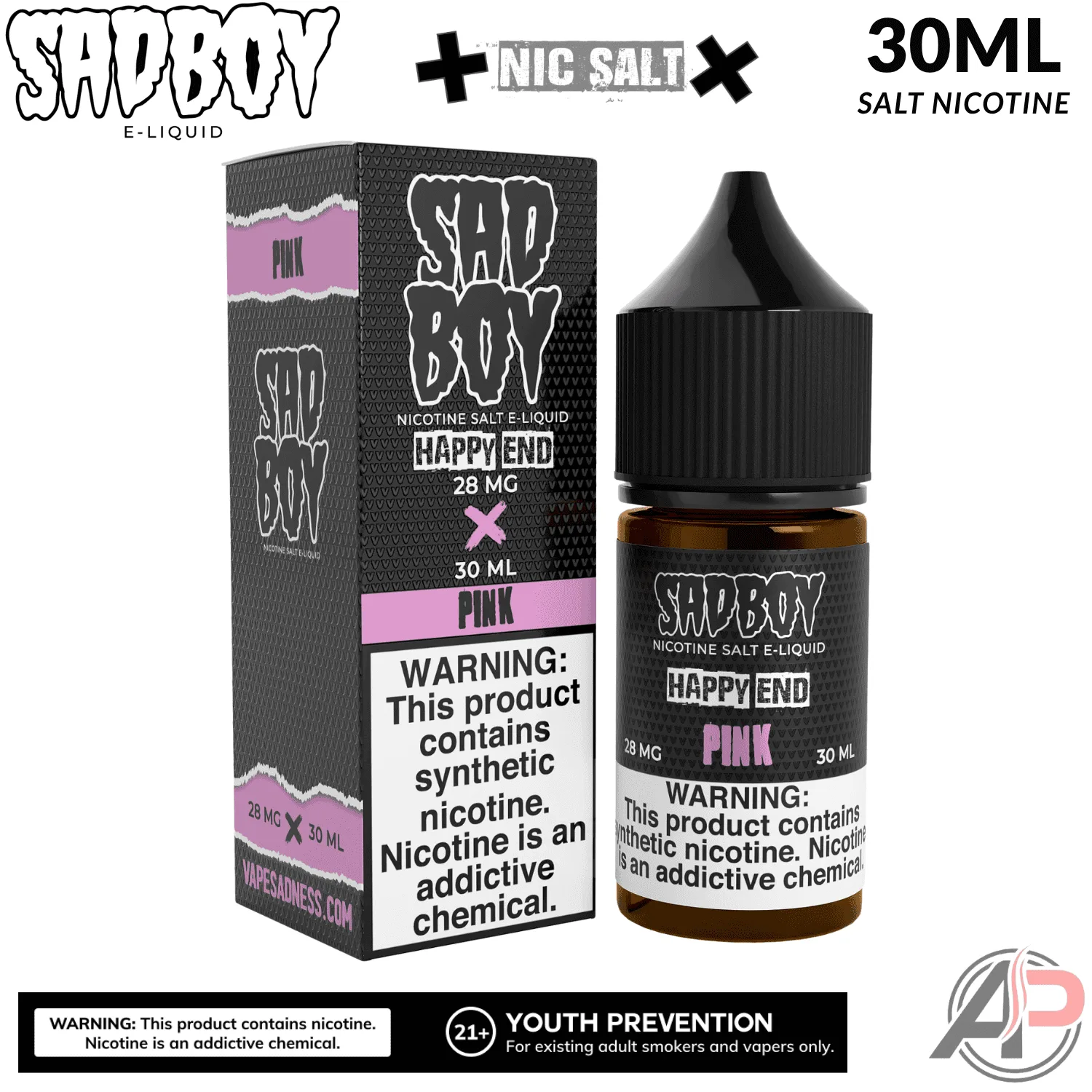 Sadboy Pink Salt Nicotine 30mL