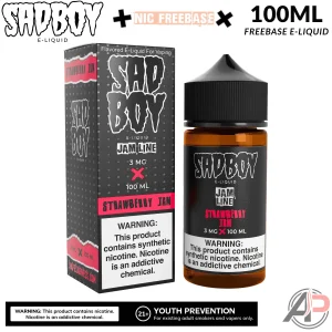 Sadboy Strawberry Jam E-Liquid 100mL