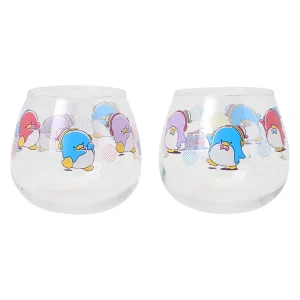 Sanrio Tuxedo Sam Glass Set 2-Piece Dance and Music Edition 072729