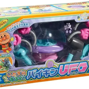 Sega Fave Toys Anpanman Museum Series Playful Baikin UFO for Kids