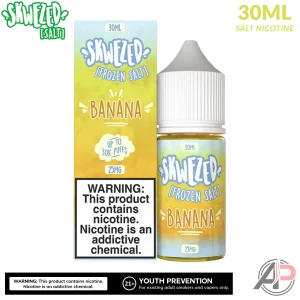 Skwezed Frozen Banana Buhnanza Salt Nicotine 30mL
