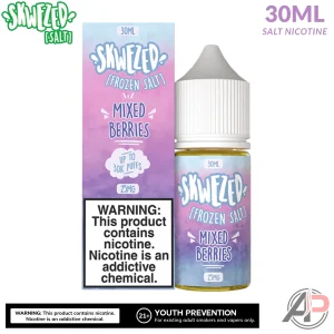 Skwezed Frozen Mixed Berries Blended Burst Salt Nicotine 30mL