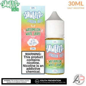 Skwezed Frozen Watermelon White Grape Sparkling Summer Rush Salt Nicotine 30mL