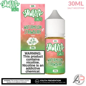 Skwezed Watermelon Strawberry Sweet Summer Salt Nicotine 30mL