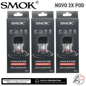 Smok Novo 2x Replacement Pods 3 Pack