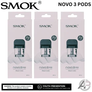 Smok Novo 3 Replacement Pods 3 Pack