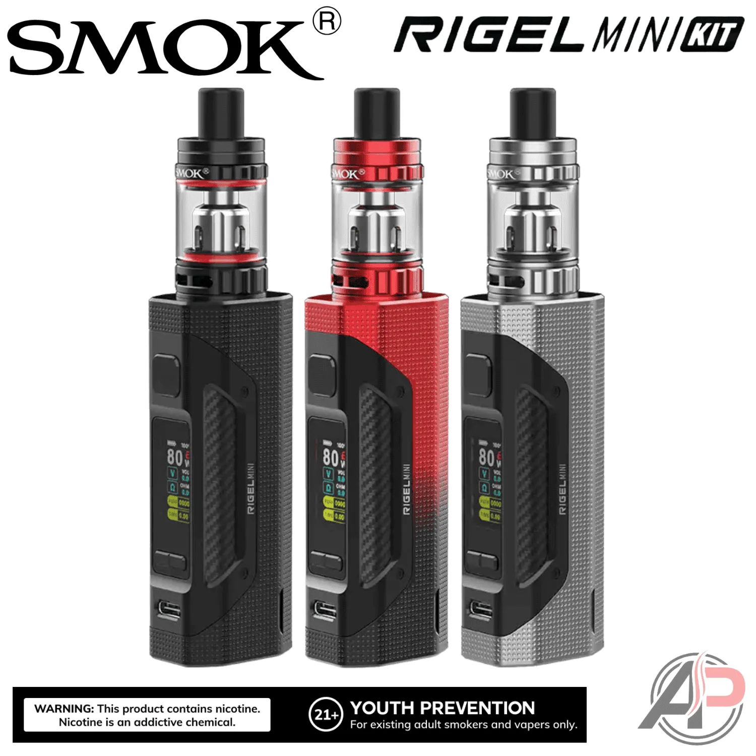 Smok Rigel Mini 80w Box Mod Starter Kit Device