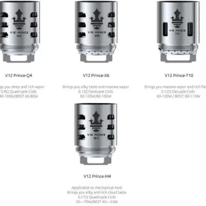 Smok TFV12 Prince Replacement Coils (Pack of 3)